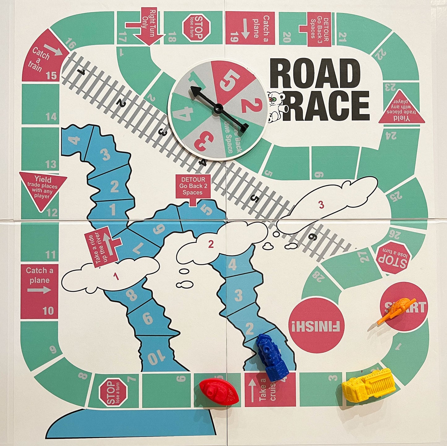 G. RoadRace Board Game