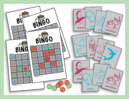 H. Bingo & Go Fish Game Set