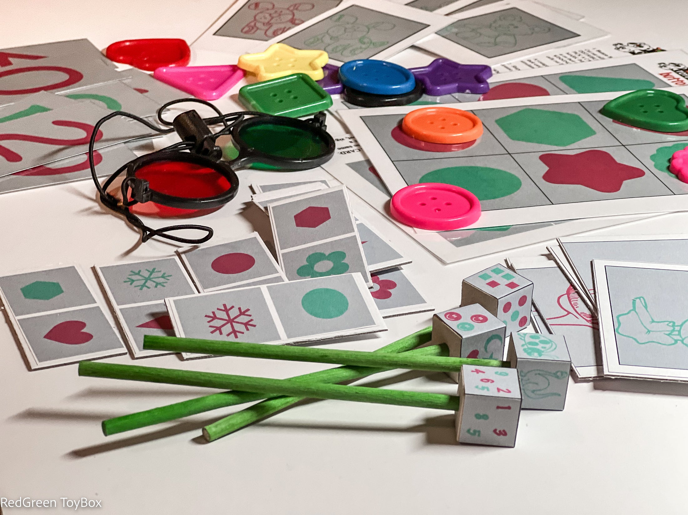 Vision Therapy Games & Activities for Children – The RedGreen ToyBox