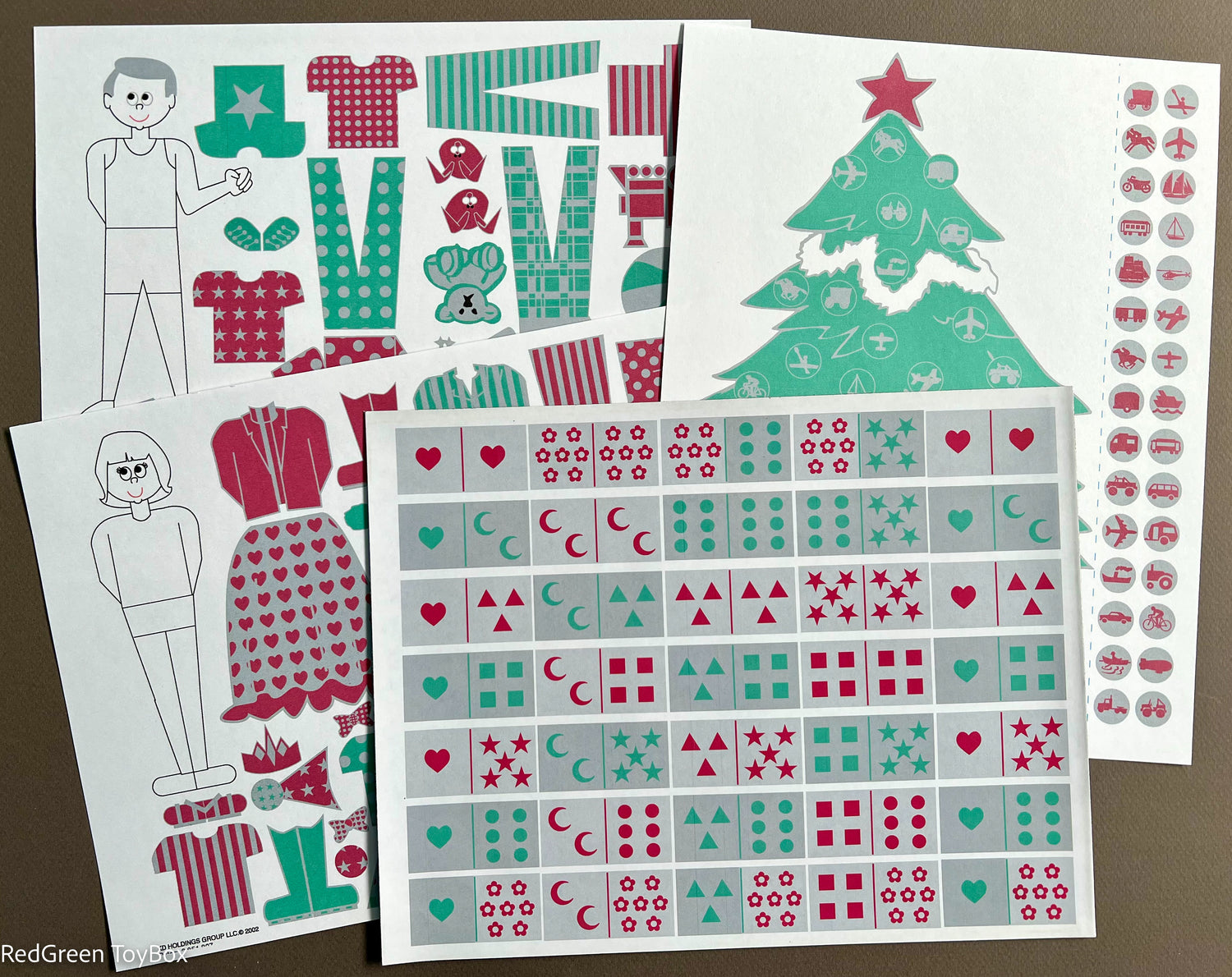 Individual Activities from the Home Kit